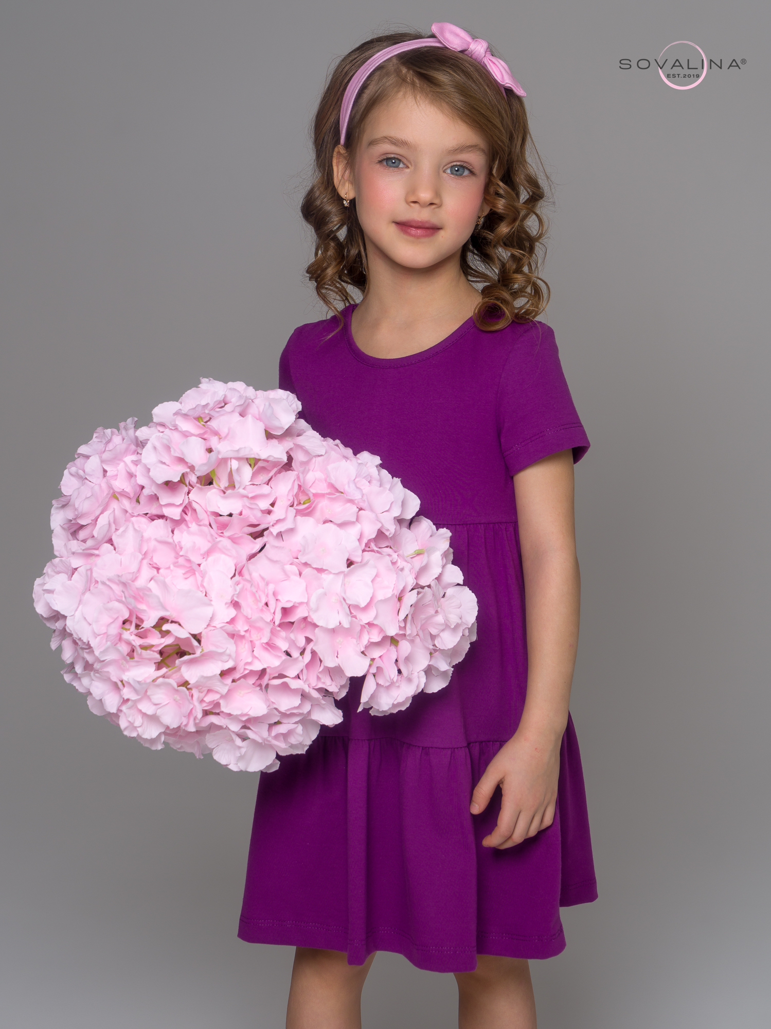 Платье Тия слива new