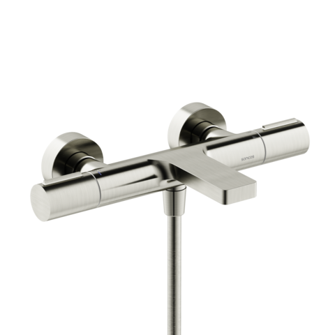 Sancos SC9006BN Термостатический смеситель для ванны и душа SANCOS Etna, брашированный никель, PVD покрытие, арт. SC9006BN