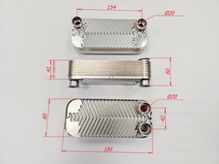 Теплообменник горячей воды (16пл.) для HYDROSTA HSG 250-300 SD (арт. 3318112400)