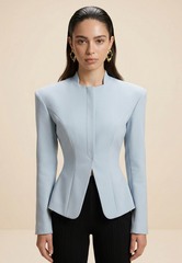 Жакет с потайной застежкой