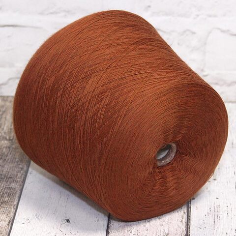 Меринос гребенной ZEGNA BARUFFA CASHWOOL 2/30 рыже-коричневый