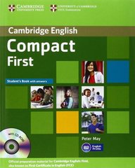 Compact First Student's Book with answers with CD-ROM
