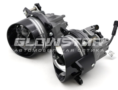 Светодиодные ПТФ Sariti N5, 3.0 дюйма, 12V, 45/786W, 6000K, крепление Toyota/Lexus (комплект, 2шт)