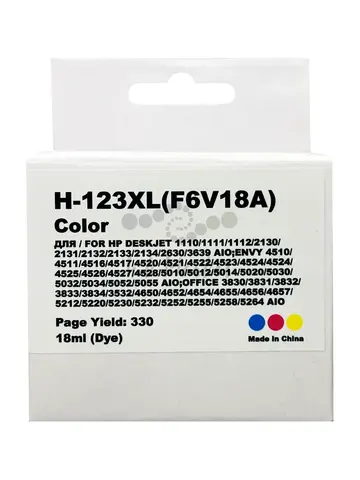 Картридж MyInk 123XL F6V18AE для HP DeskJet  2130 (R) Color Т/У