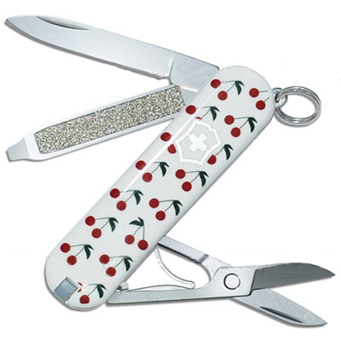 Нож-брелок Victorinox Classic limited edition Cherry (0.6223.L1008) лимитированное издание 2010 г. | Wenger-Victorinox.Ru