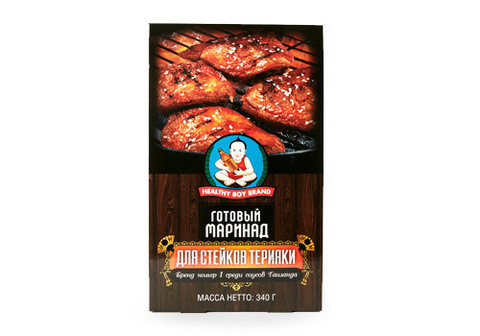 Маринад для стейков "Healthy Boy Brand" терияки, 340г