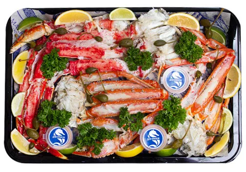 Сет Крабовое Ассорти GS MARKET, 1.3кг