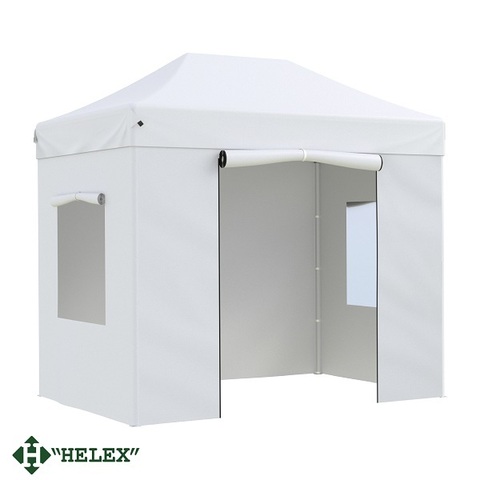 Тент-шатер быстросборный Helex 4320 3x2х3м, полиэстер, белый
