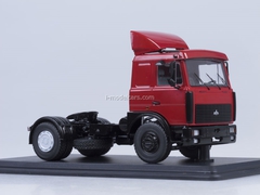 MAZ-5432 road tractor later with spoiler red Start Scale Models (SSM) 1:43