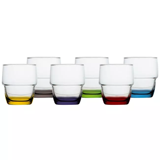 Non-slip ecozen stackable glass – party – 6 pcs Marine Business