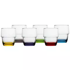 Non-slip ecozen stackable glass – party – 6 pcs Marine Business