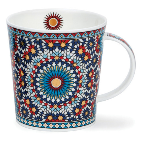 Кружка 320мл Dunoon Мозаика красная Ломонд