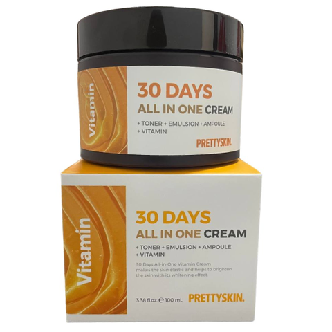 Крем для лица с витаминами 3в1 Pretty Skin Cream Days All In One Vitamin, 100 мл