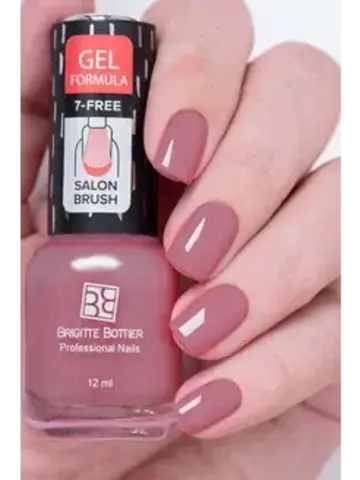 Brigitte Bottier GEL FORMULA тон 96 темно-розовый с золотистым шиммером 12 мл