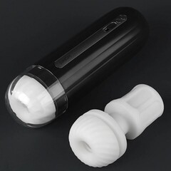 Мастурбатор Hannes Neo с функцией нагрева от SVAKOM темно-синий