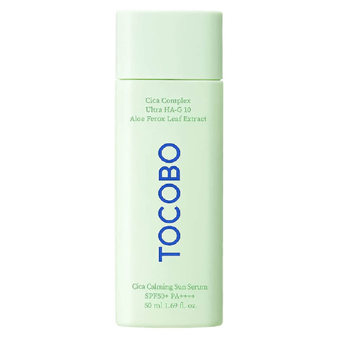 Успокаивающая солнцезащитная сыворотка Tocobo Cica Calming Sun Serum SPF50+ PA++++, 50 мл