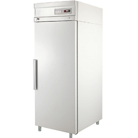 Шкаф холодильный POLAIR CM105-S (697х665х2028, 0,35кВт, 220В, глухая дверь),  0.....+6 °C,  500л