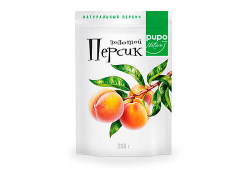 Фрукты сушеные "Золотой персик" PUPO,  200г