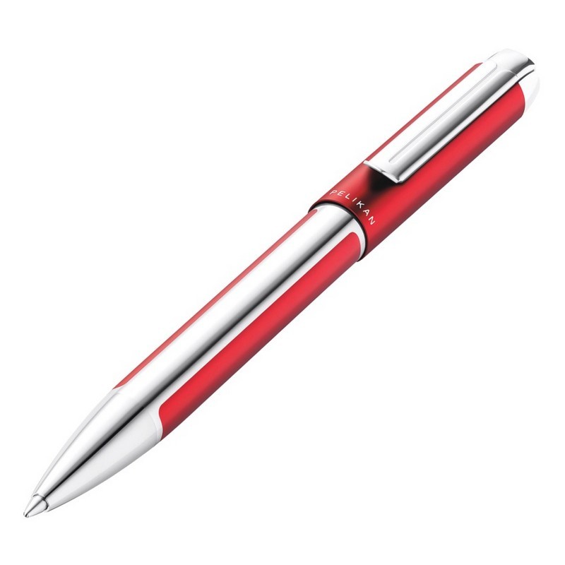 Ручка шариковая Pelikan Elegance Pura K40 (PL817417) бордовый/серебристый карт.уп.