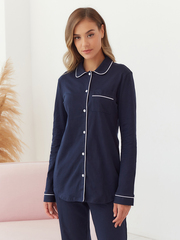 Пижама женская Ihomewear Classic Blueberry