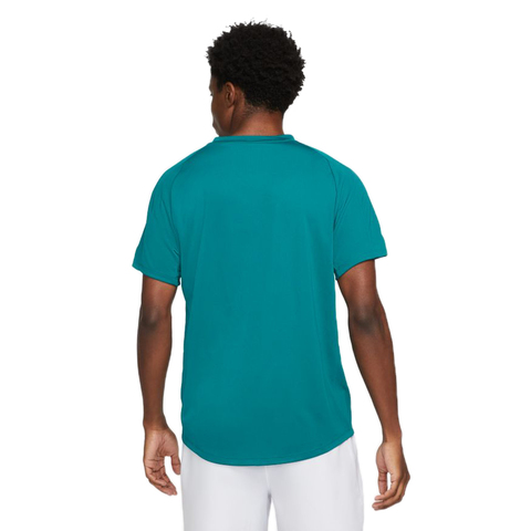 Теннисная футболка мужская Nike Court Dri-Fit Victory - bright spruce/bright spruce/white