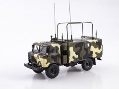 GAZ-66 KShM R-142N radio communication 1:43 Legendary trucks USSR #91