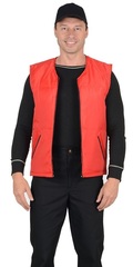 Жилет "Красный" утепленный