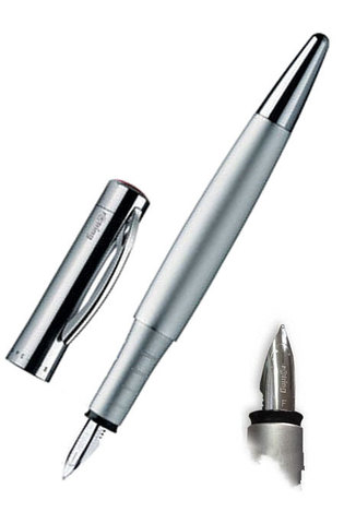 Ручка перьевая Rotring Initial, Metall Blue CT, M (S0210890)