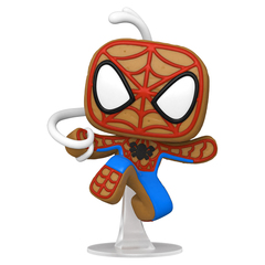 Фигурка Funko POP! Bobble Marvel Holiday Gingerbread Spider-Man 50664