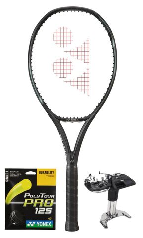 Теннисная ракетка Yonex Ezone 100 (300g) - aqua/black + струны + натяжка в подарок