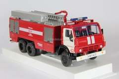 KAMAZ-53215 AV-20 air-foam extinguishing fire brigade #42 SPB LOMO-AVM 1:43