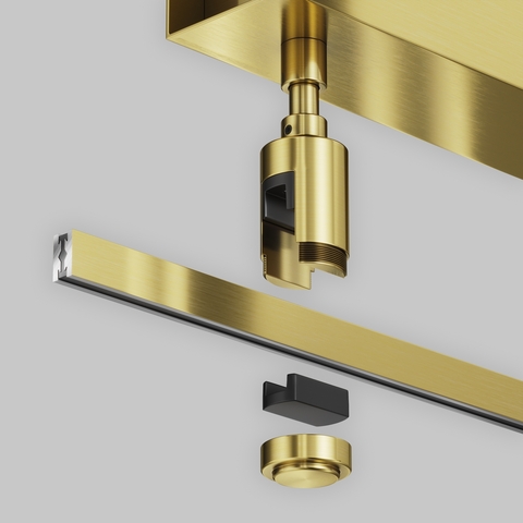 Комплектующие для трековой системы Maytoni Accessories for tracks flarity TRA156C-BB1-BS