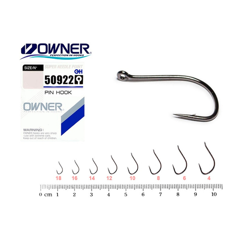 50922 № 08 Крючки OWNER Pin Hook-Bc/ продажа от 5 уп.