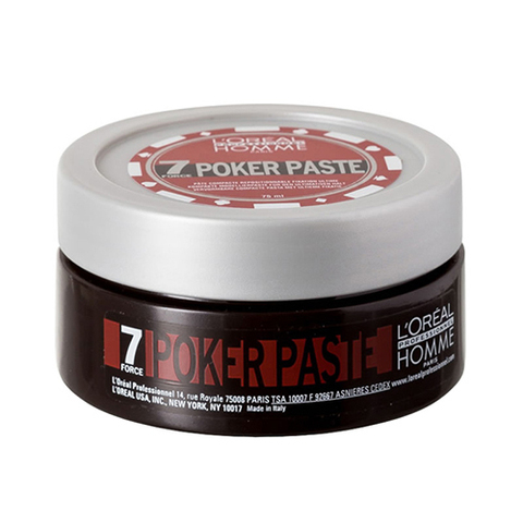 LOreal Professionnel Homme Poker Paste - Моделирующая паста экстремально сильной фиксации