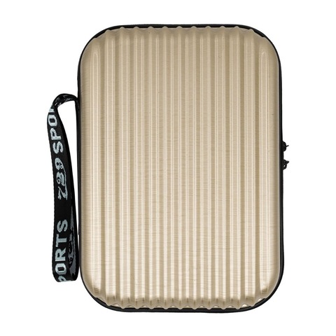 Жесткий чехол для 2-х ракеток 729 Shine Racket Bag (gold)