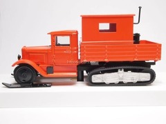 ZIS-22 Van Arctic small on skiing LOMO-AVM 1:43