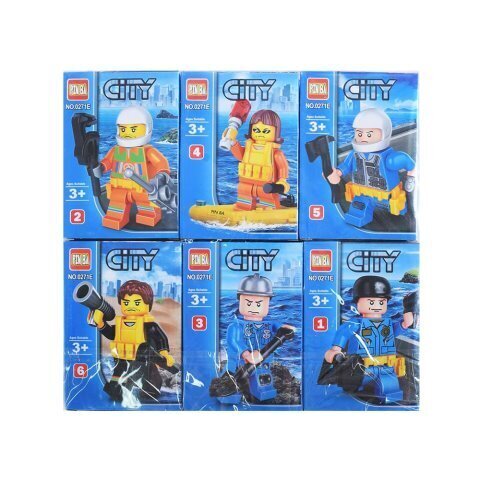 Конструктор Фигурка Сити, в уп 12шт. цена за шт.
