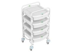 Тележка контейнерная эндоскопическая и контейнеры для транспортировки и кратковременного хранения эндоскопов