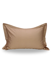 Однотонное постельное белье из сатина Coffee