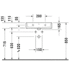 Раковина накладная 60х47 см Duravit Vero Air 2350600000