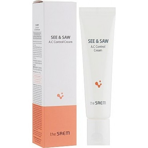 The Saem A.C Control Крем для контроля чистоты и жирности кожи See & Saw A.C Control Cream