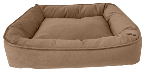 Homepet Микровелюр Caramel лежак карамель для домашних животных 50 см х 45 см х 15 см