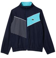 Детский теннисный костюм Lacoste Colorblock Tennis Sweatsuit - navy blue/blue/white