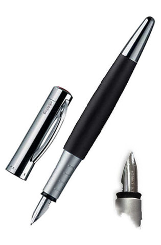 Ручка перьевая Rotring Initial, Metall Blue CT, M (S0210890)