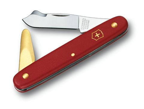 Нож складной садовый Victorinox, 110mm, Red (3.9140)