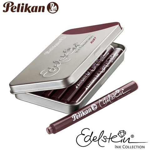 Картридж с чернилами Pelikan Edelstein® EIRT6, International Long, Ruby (339663)