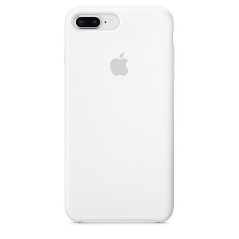 Чехол для телефона Apple iPhone 8 Plus Silicone Case - White (MQGX2ZM/A)