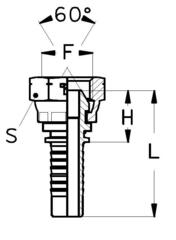 Фитинг DN 20 DKM (Г) 30x1.5 TIEFFE