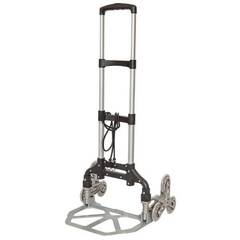 Тележка ручная лестничная WMC 106-6T складная, телескопическая, алюминий, сталь, грузоподъемность 70 кг