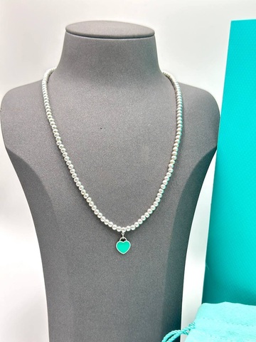 Колье с сердечком Tiffany